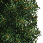 HKH Árvore de Natal Artificial Verde em Aço e PVC