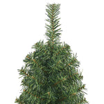 HKH Árvore de Natal Artificial Verde em Aço e PVC