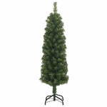 HKH Árvore de Natal Artificial Verde em Aço e PVC