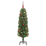 HKH Árvore de Natal Artificial Verde em Aço e PVC