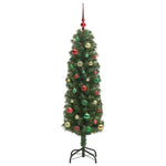 HKH Árvore de Natal Artificial Verde em Aço e PVC
