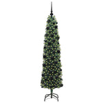 HKH Árvore de Natal Artificial Verde em Aço e PVC
