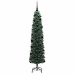 HKH Árvore de Natal Artificial Verde em Aço e PVC
