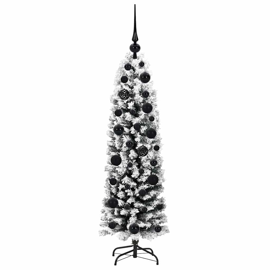 HKH Árvore de Natal Artificial Verde em Aço e PVC