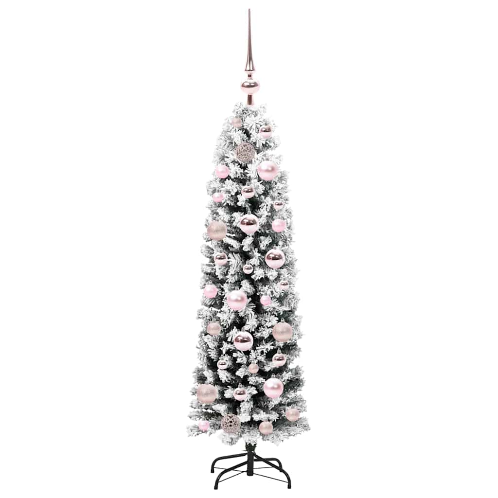 HKH Árvore de Natal Artificial Verde em Aço e PVC