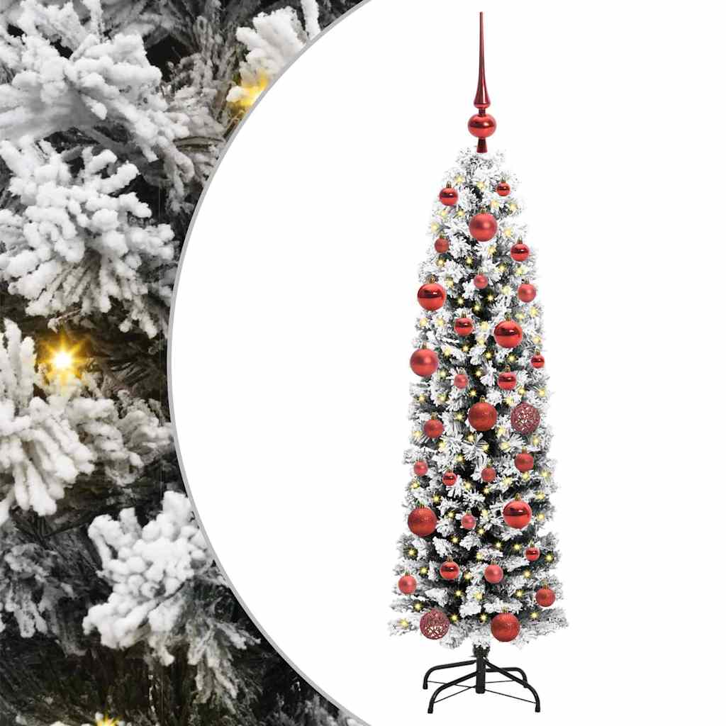 HKH Árbol de Navidad Artificial Verde en Acero y PVC