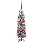 HKH Árvore de Natal Artificial Verde em Aço e PVC