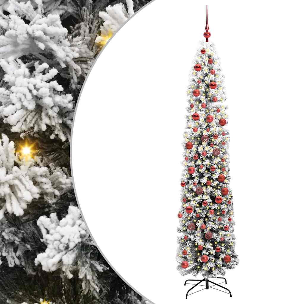 HKH Árbol de Navidad Artificial Verde en Acero y PVC