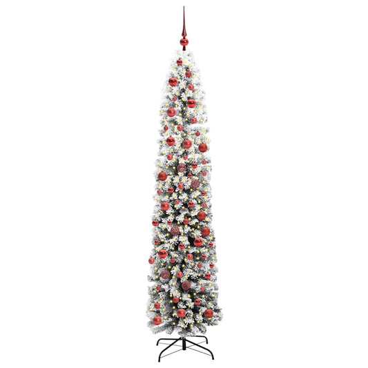 HKH Árvore de Natal Artificial Verde em Aço e PVC