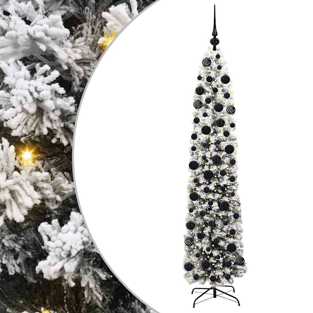 HKH Árbol de Navidad Artificial Verde en Acero y PVC