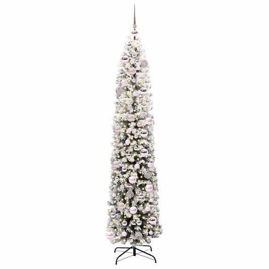 HKH Árvore de Natal Artificial Verde em Aço e PVC