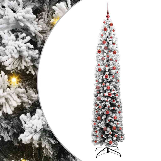 HKH Árvore de Natal Artificial Verde em Aço e PVC