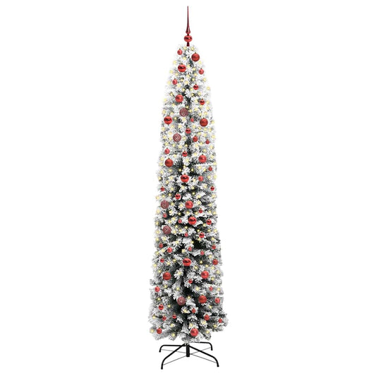HKH Árvore de Natal Artificial Verde em Aço e PVC