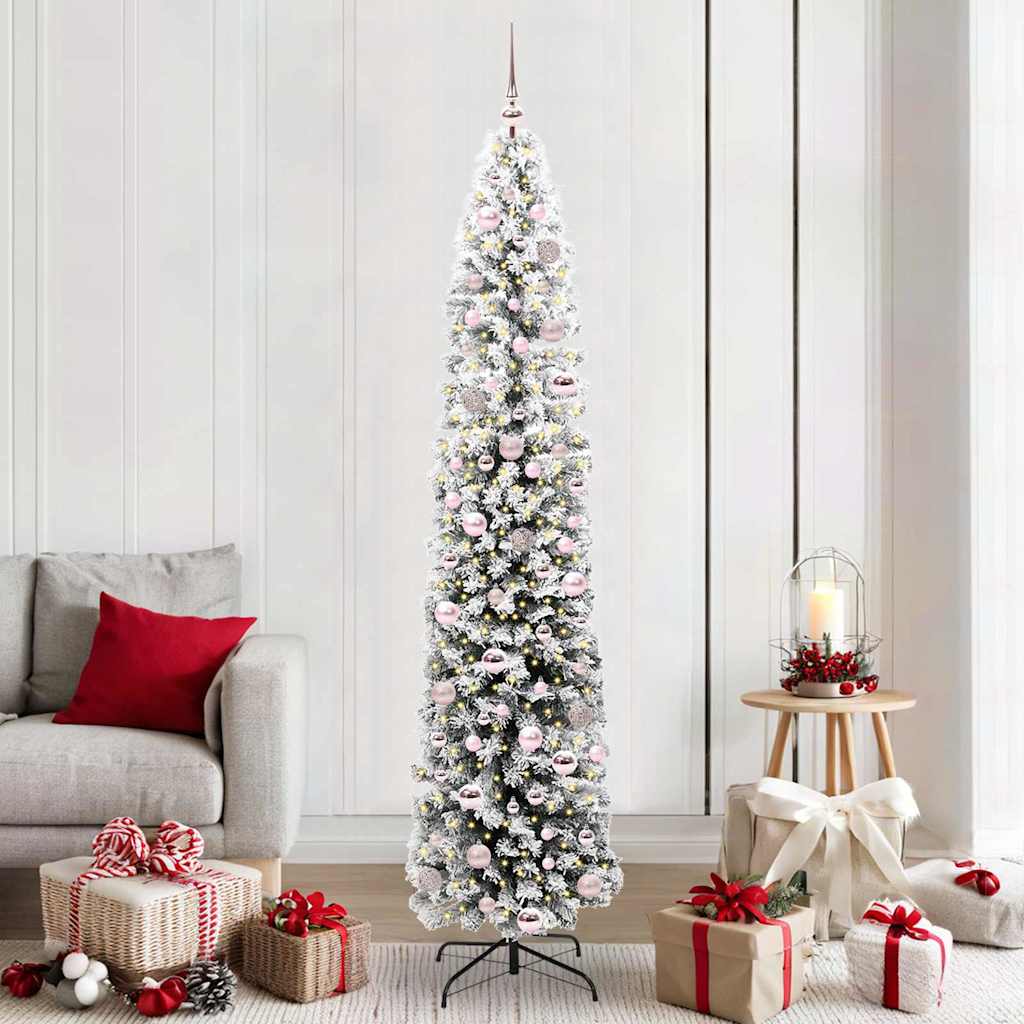 HKH Árbol de Navidad Artificial Verde en Acero y PVC