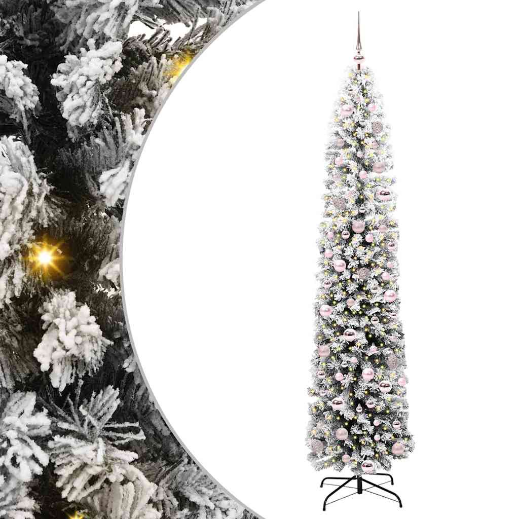 HKH Árbol de Navidad Artificial Verde en Acero y PVC