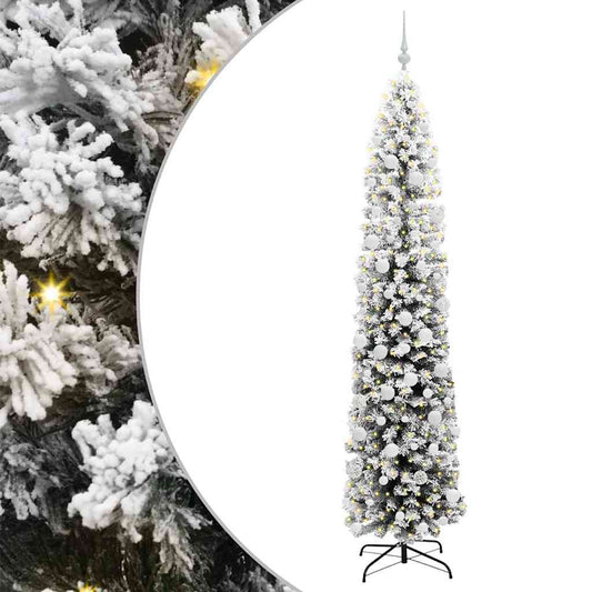 HKH Árvore de Natal Artificial Verde em Aço e PVC