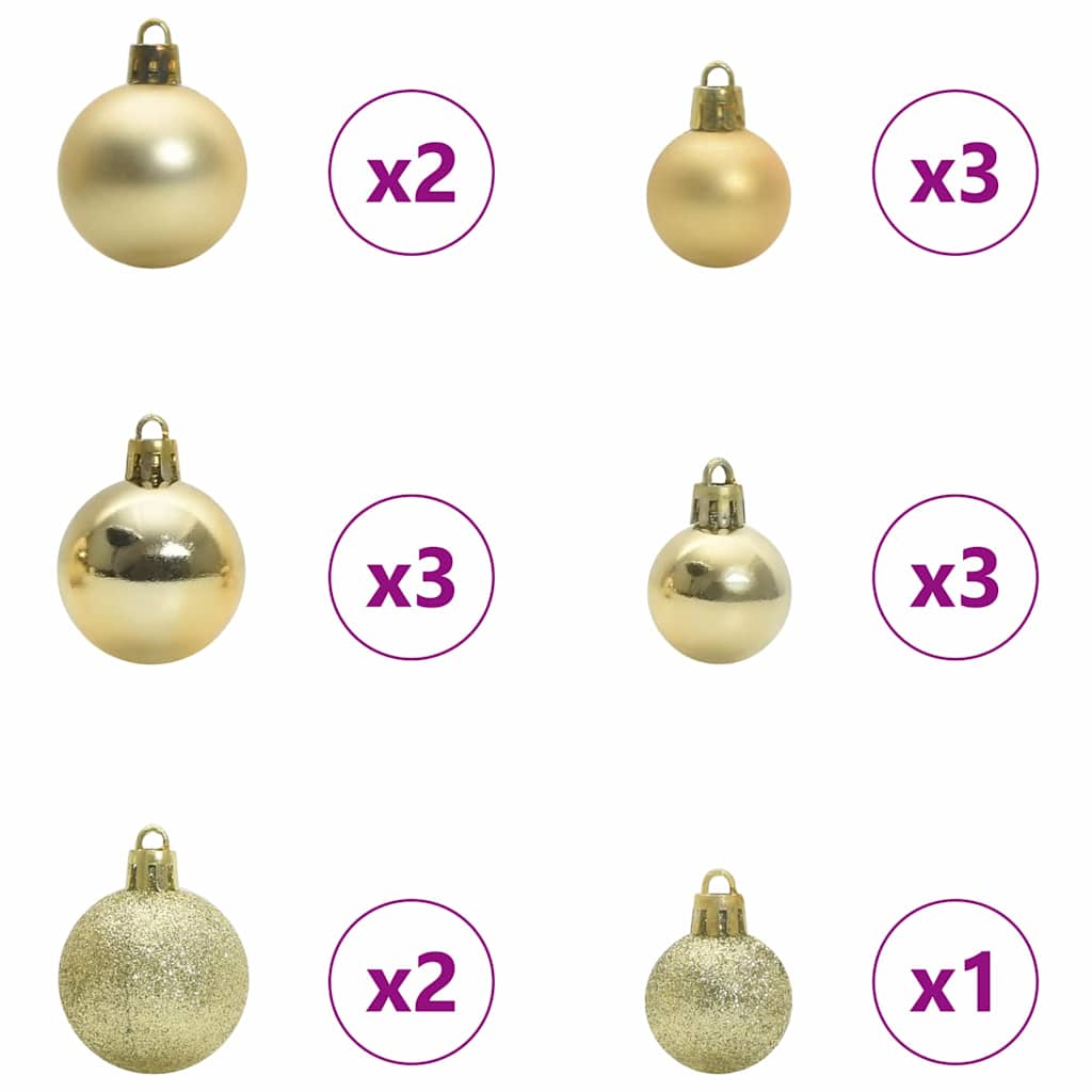 HKH Árvore de Natal Artificial com 150 Leds - Verde