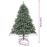 HKH Árvore de Natal Artificial com Suporte - Verde