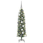 HKH Árvore Slim de Natal Artificial com 150 Leds - Verde