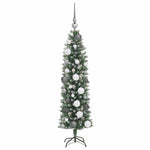 HKH Árvore Slim de Natal Artificial com 150 Leds - Verde