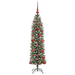 HKH Árvore Slim de Natal Artificial e Branco - Verde