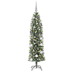 HKH Árvore Slim de Natal Artificial com 150 Leds - Verde