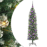 HKH Árvore Slim de Natal Artificial e Branco - Verde