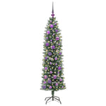HKH Árvore Slim de Natal Artificial e Branco - Verde