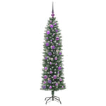 HKH Árvore Slim de Natal Artificial e Branco - Verde