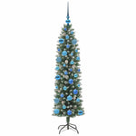 HKH Árvore Slim de Natal Artificial e Branco - Verde