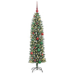 HKH Árvore Slim de Natal Artificial e Branco - Verde