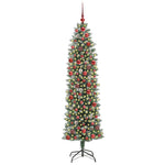 HKH Árvore Slim de Natal Artificial e Branco - Verde
