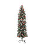 HKH Árvore Slim de Natal Artificial e Branco - Verde