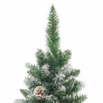 HKH Árvore Slim de Natal Artificial e Branco - Verde