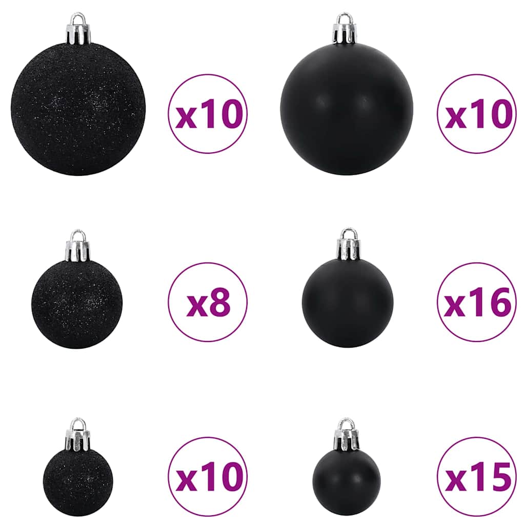 HKH Árvore Slim de Natal Artificial e Branco - Verde