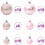HKH Árvore Slim de Natal Artificial e Branco - Verde