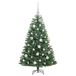 HKH Árvore de Natal Articulada Artificial Verde em Metal e PVC
