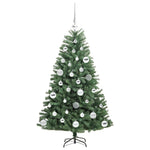 HKH Árvore de Natal Articulada Artificial Verde em Metal e PVC
