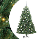 HKH Árvore de Natal Articulada Artificial Verde em Metal e PVC