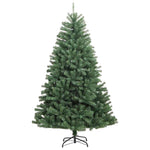 HKH Árvore de Natal Articulada Artificial Verde em Metal e PVC