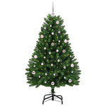 HKH Árvore de Natal Artificial Verde em Metal e PVC
