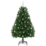 HKH Árvore de Natal Artificial Verde em Metal e PVC