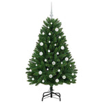 HKH Árvore de Natal Artificial Verde em Metal e PVC