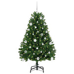 HKH Árvore de Natal Artificial Verde em Metal e PVC