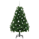 HKH Árvore de Natal Artificial Verde em Metal e PVC