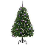 HKH Árvore de Natal Artificial Verde em Metal e PVC