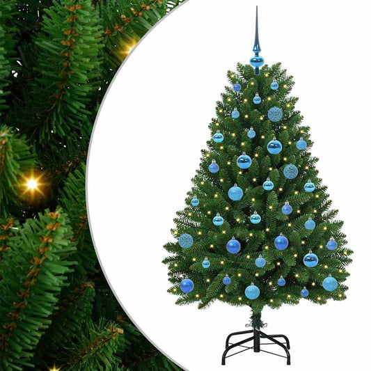 HKH Árvore de Natal Artificial Verde em Metal e PVC