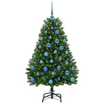 HKH Árvore de Natal Artificial Verde em Metal e PVC