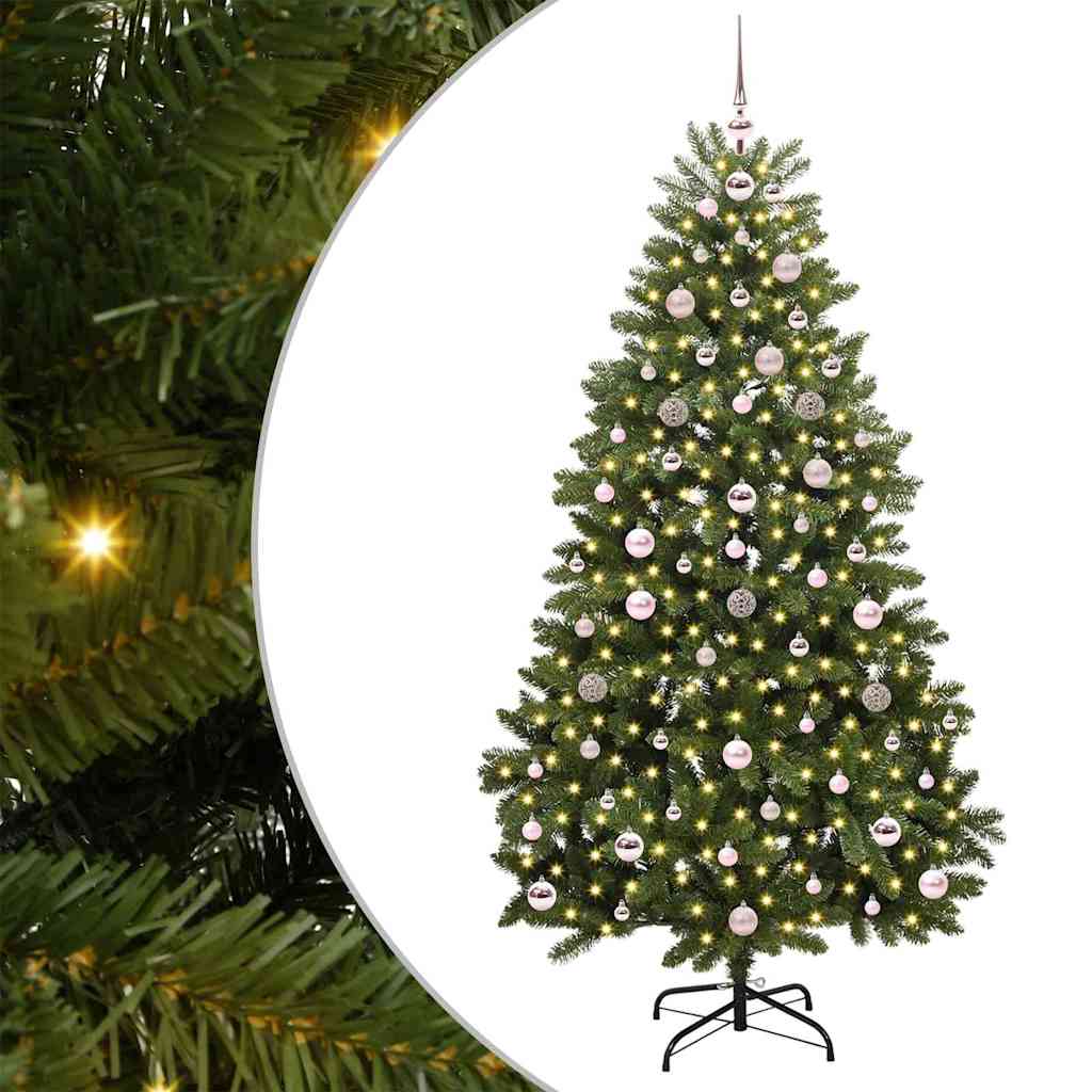 Árbol de Navidad Artificial Verde HKH en Metal y PVC