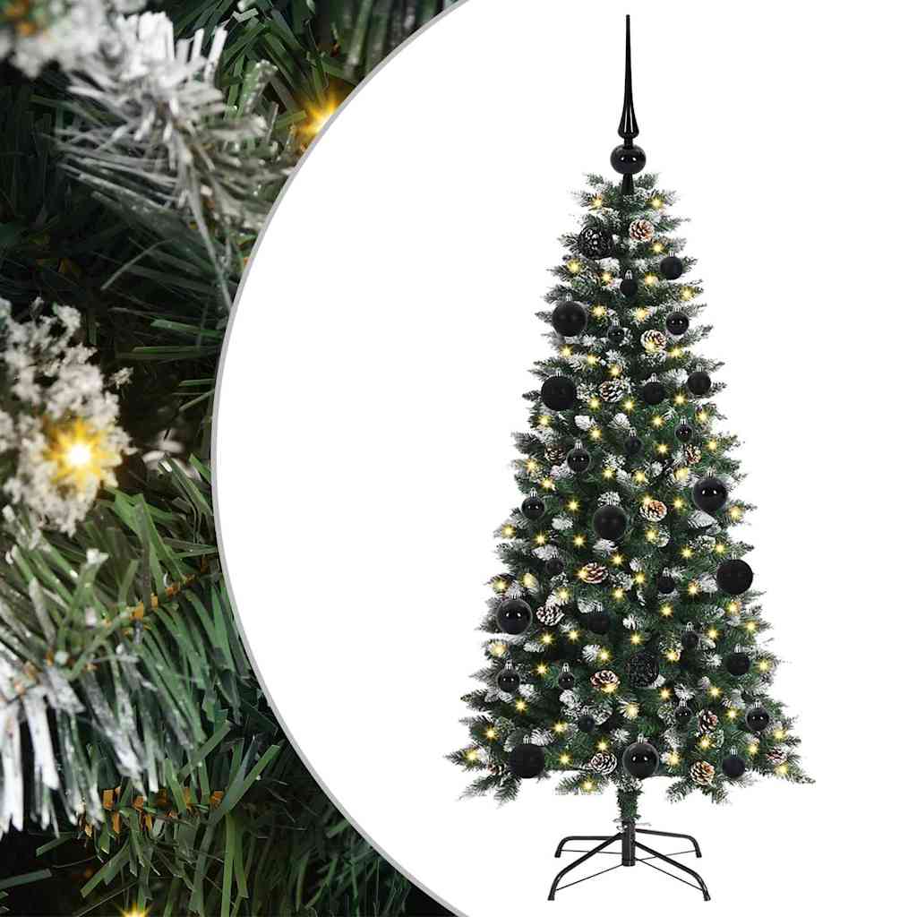 HKH Árbol de Navidad Artificial con 150 Leds - Verde